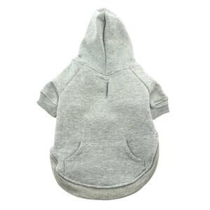 NEW DOGGIE DESIGN flex fit dog hoodie in gray